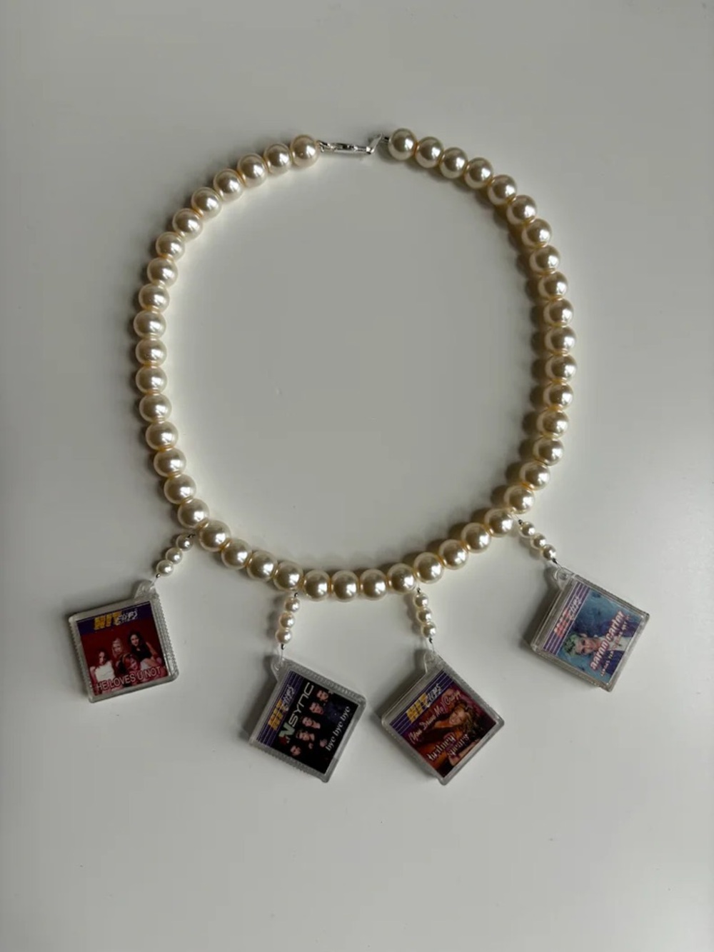 Bad Luck Bean HitClips Charm Necklace - Picture 2 of 3